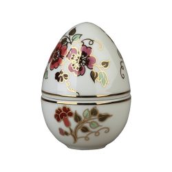 ZSOLNAY 10369/2/026 ÁLLÓ TOJÁSBONBONIER KÖZEPES