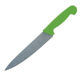 Szakács kés 25 cm zöld