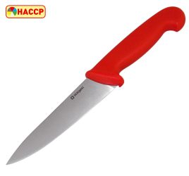 Szakács kés 21 cm piros. A méret a pengehosszúságára vonatkozik.