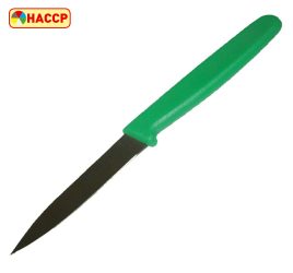 Zöldség kés 9 cm zöld. A méret a pengehosszúságára vonatkozik.